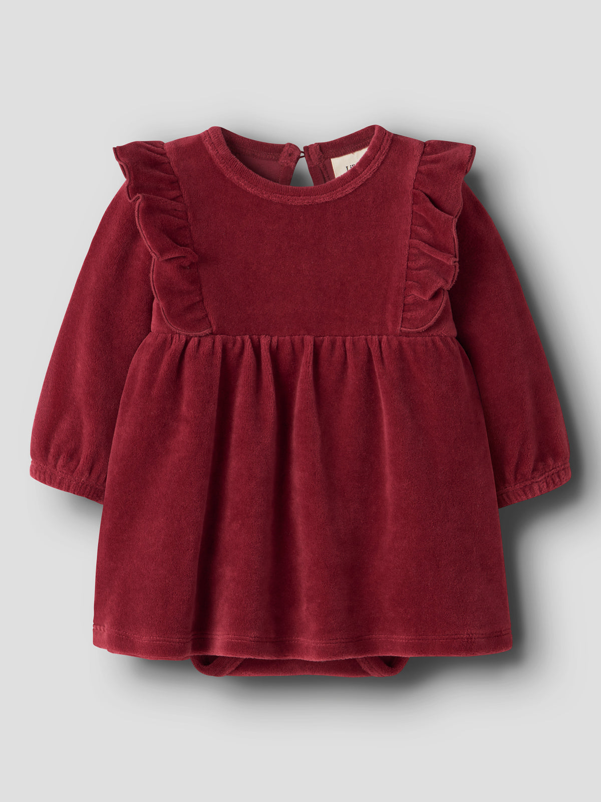 Lil Atelier BABY | Saga Julekjole - Biking Red