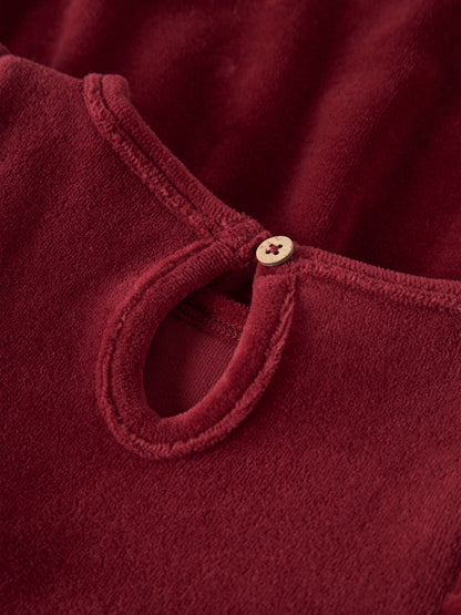 Lil Atelier MINI | Saga Julekjole - Biking red