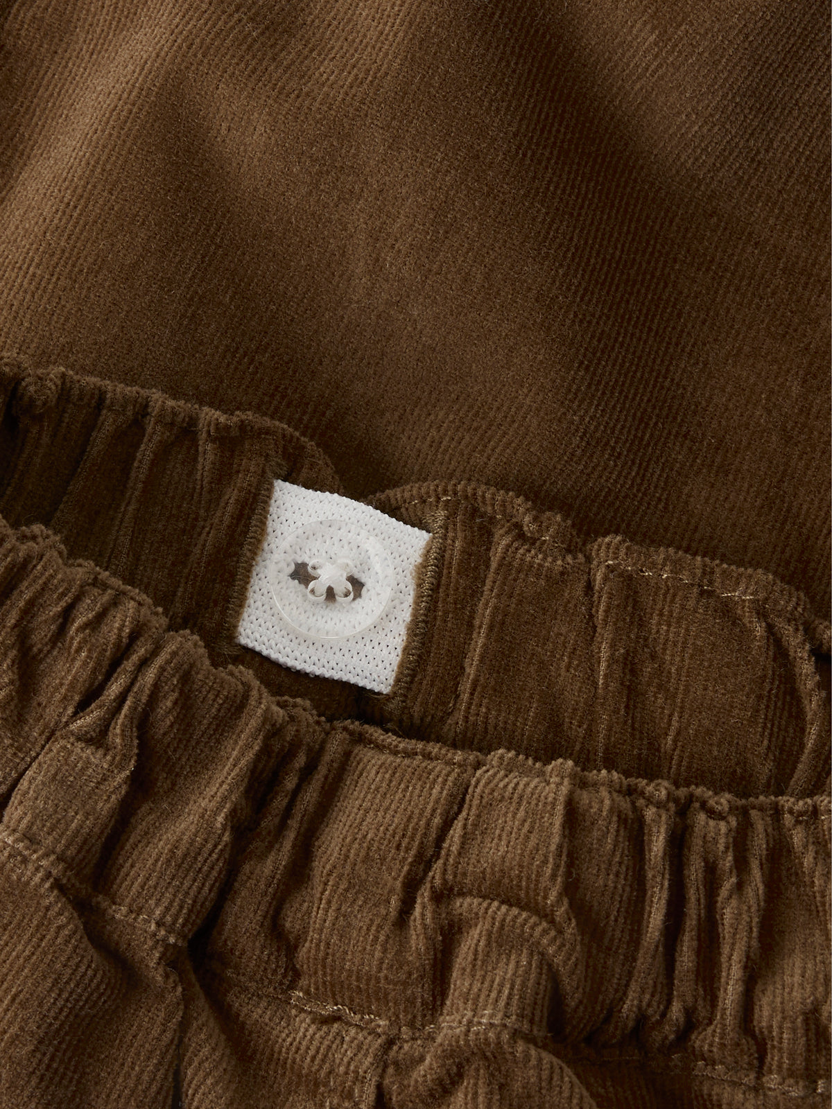 Lil Atelier Baby | Somba kordfløyel bukse - Teak