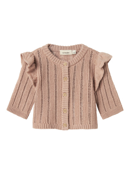 Lil Atelier Baby | Nomo strikket ulljakke - Roebuck