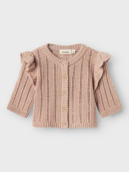 Lil Atelier Baby | Nomo strikket ulljakke - Roebuck