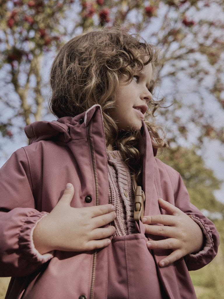 Lil Atelier Mini | Sett med Foret Skalltøy - Withered Rose