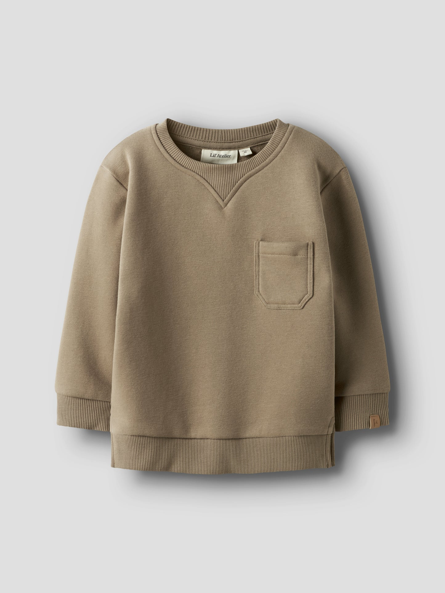 Lil Atelier Mini | London Sweat Genser - Sepia Tint