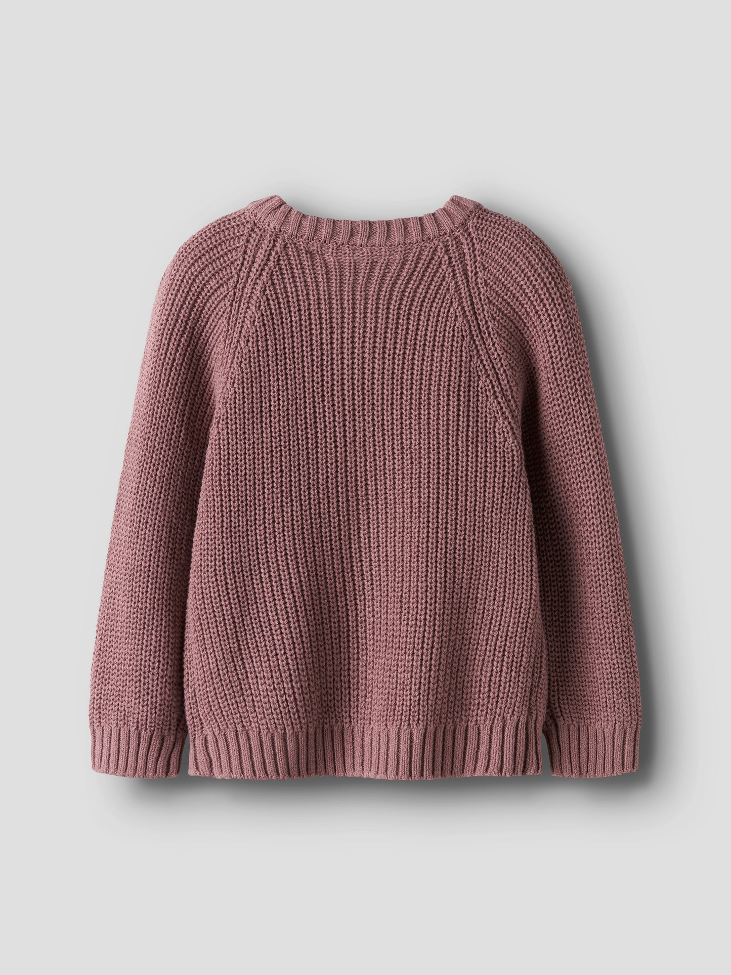 Lil Atelier Mini | Femlen Chunky strikket cardigan - Nostalgia Rose