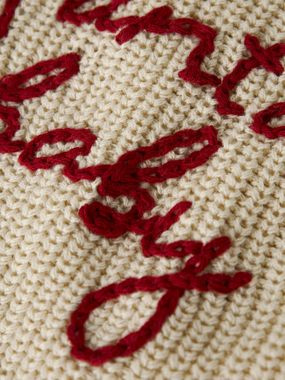 Lil Atelier Baby | Oversized strikket genser - Turtledove