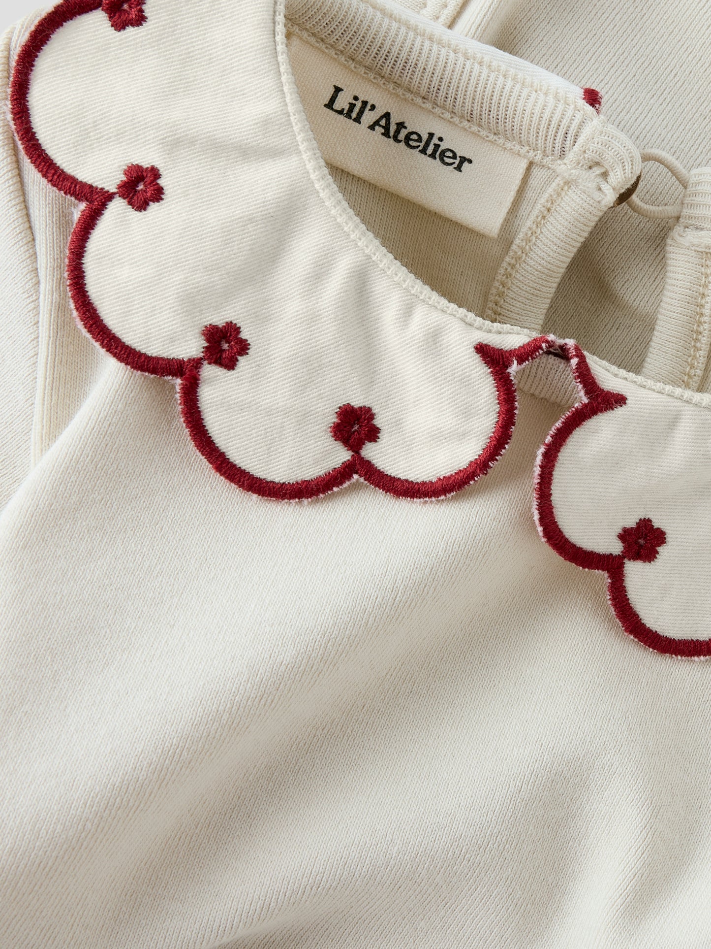 Lil Atelier Baby | Fundo Slim Body - Red Dahlia