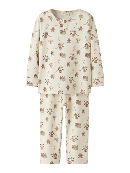 Lil Atelier Mini | Layo Julepysjamas Unisex - Turtledove