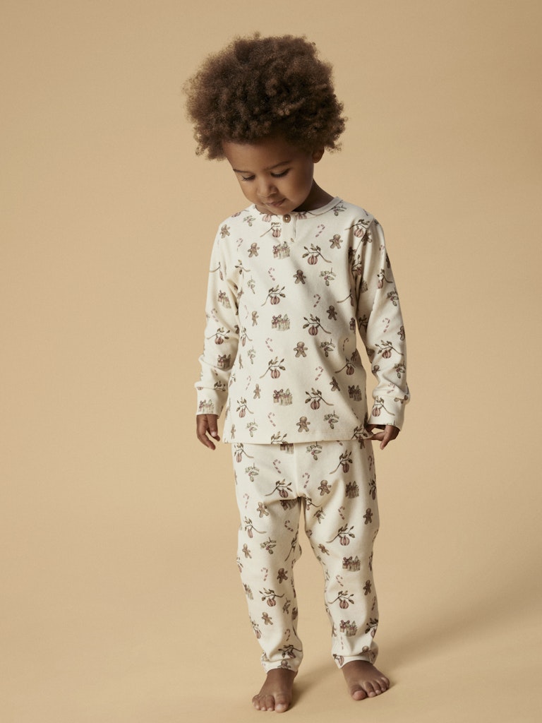 Lil Atelier Mini | Layo Julepysjamas Unisex - Turtledove
