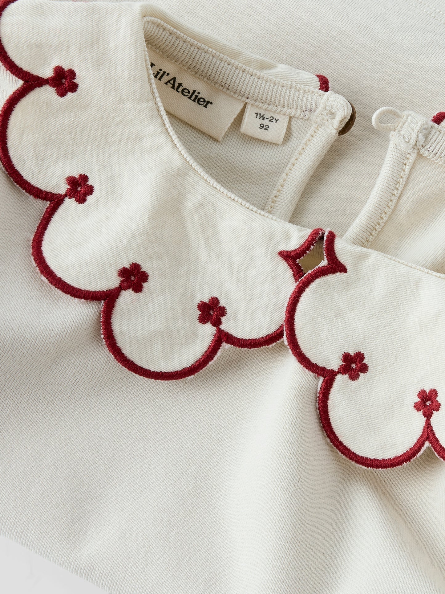 Lil Atelier Mini | Fundo Slim Top - Red Dahlia