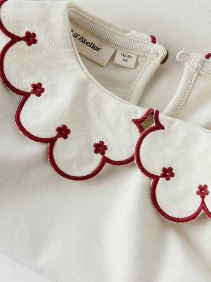 Lil Atelier Mini | Fundo Slim Top - Red Dahlia