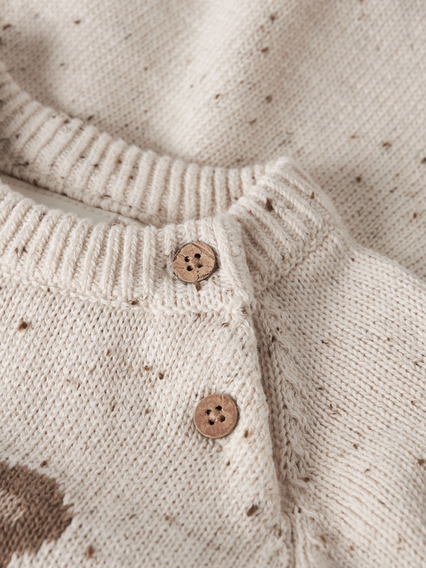 Lil Atelier Baby | Galto strikket Romper - Teddy