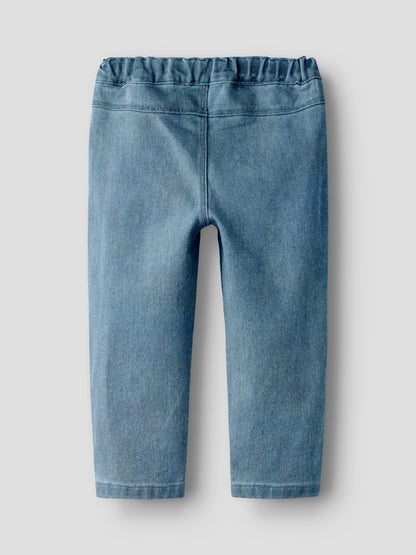 Lil Atelier Mini | Lulia Myk Jeans bukse - Medium Blue Denim