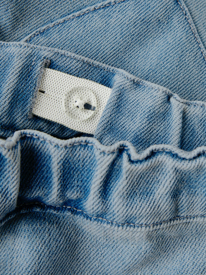 Lil Atelier Mini | Lulia Myk Jeans bukse - Medium Blue Denim