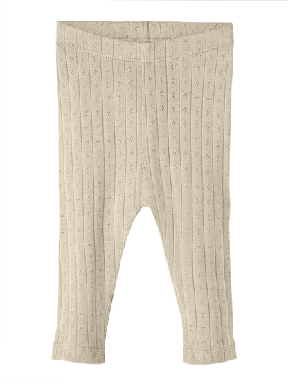 Lil Atelier Baby | Rachel Slim Leggings - Fog