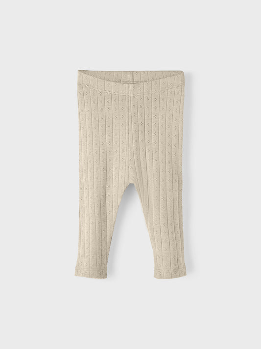 Lil Atelier Baby | Rachel Slim Leggings - Fog