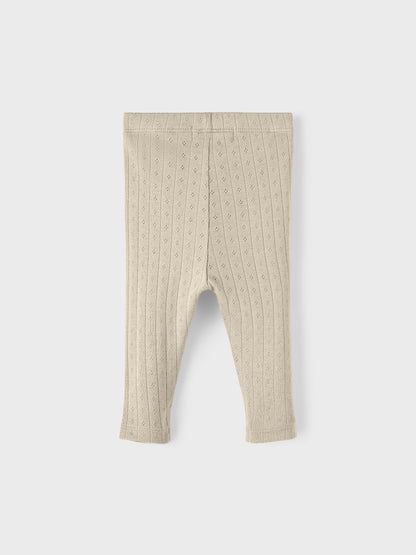 Lil Atelier Baby | Rachel Slim Leggings - Fog