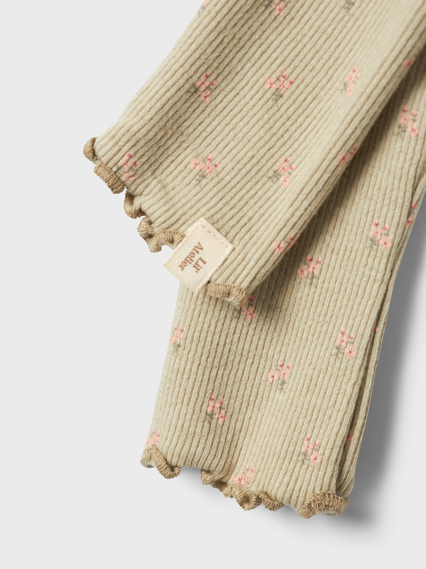 Lil Atelier Baby | Gago Slim Leggings - Moss Gray
