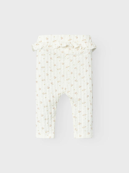 Lil Atelier BABY | Hulla Slim Legging - Coconut Milk