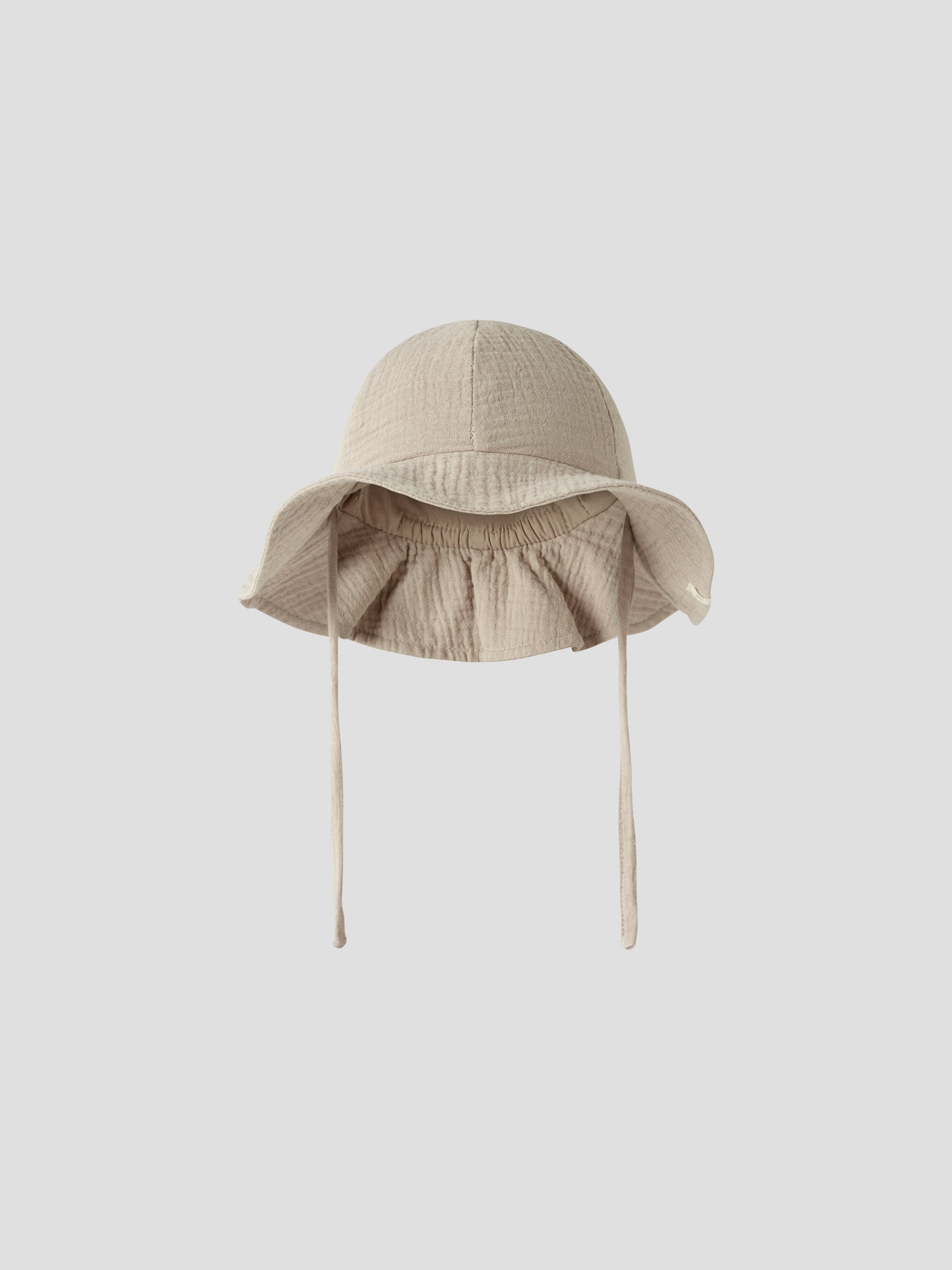 Lil ATelier BABY | Folly Solhatt - Oxford tan