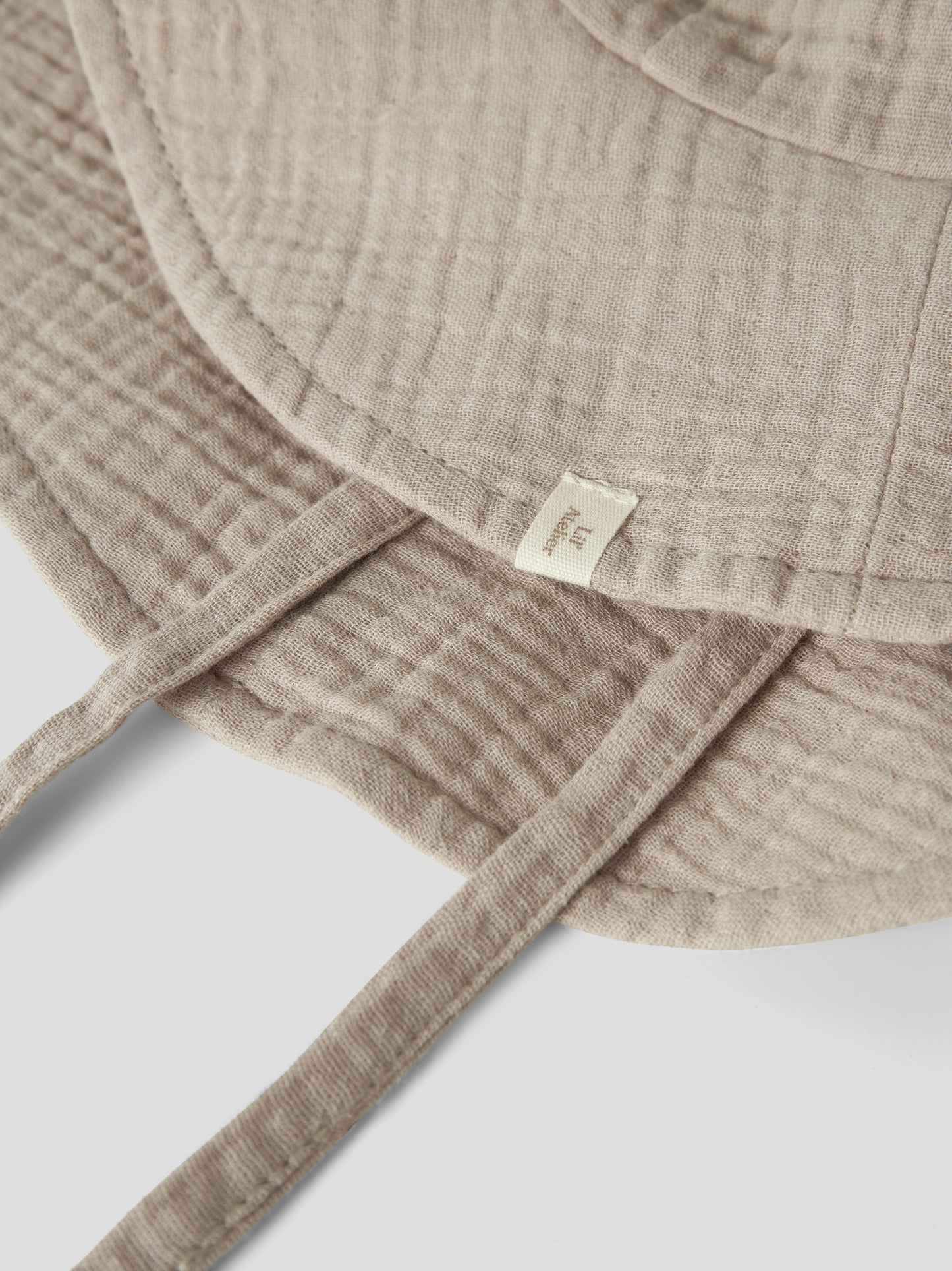 Lil ATelier BABY | Folly Solhatt - Oxford tan