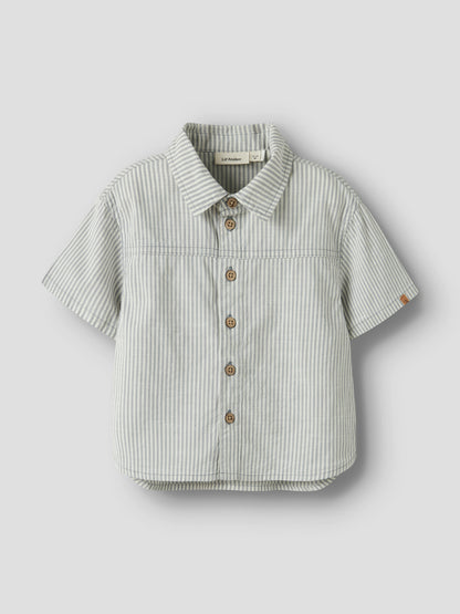 Lil Atelier MINI | Darko Loose Shirt - Coconut Milk