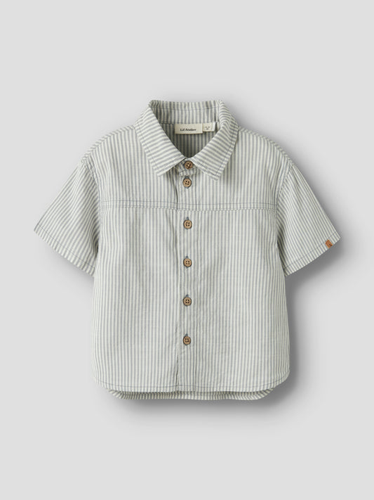 Lil Atelier MINI | Darko Loose Shirt - Coconut Milk