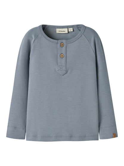 Lil Atelier Mini | Geo Slim genser - Tradewinds