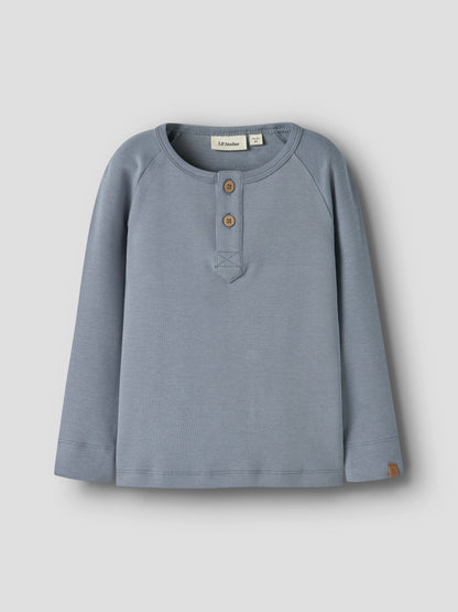 Lil Atelier Mini | Geo Slim genser - Tradewinds