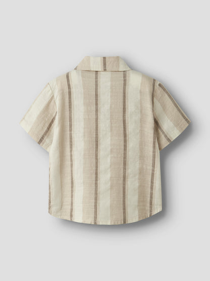 Lil Atelier MINI | Fibert Loose shirt - Coconut Milk