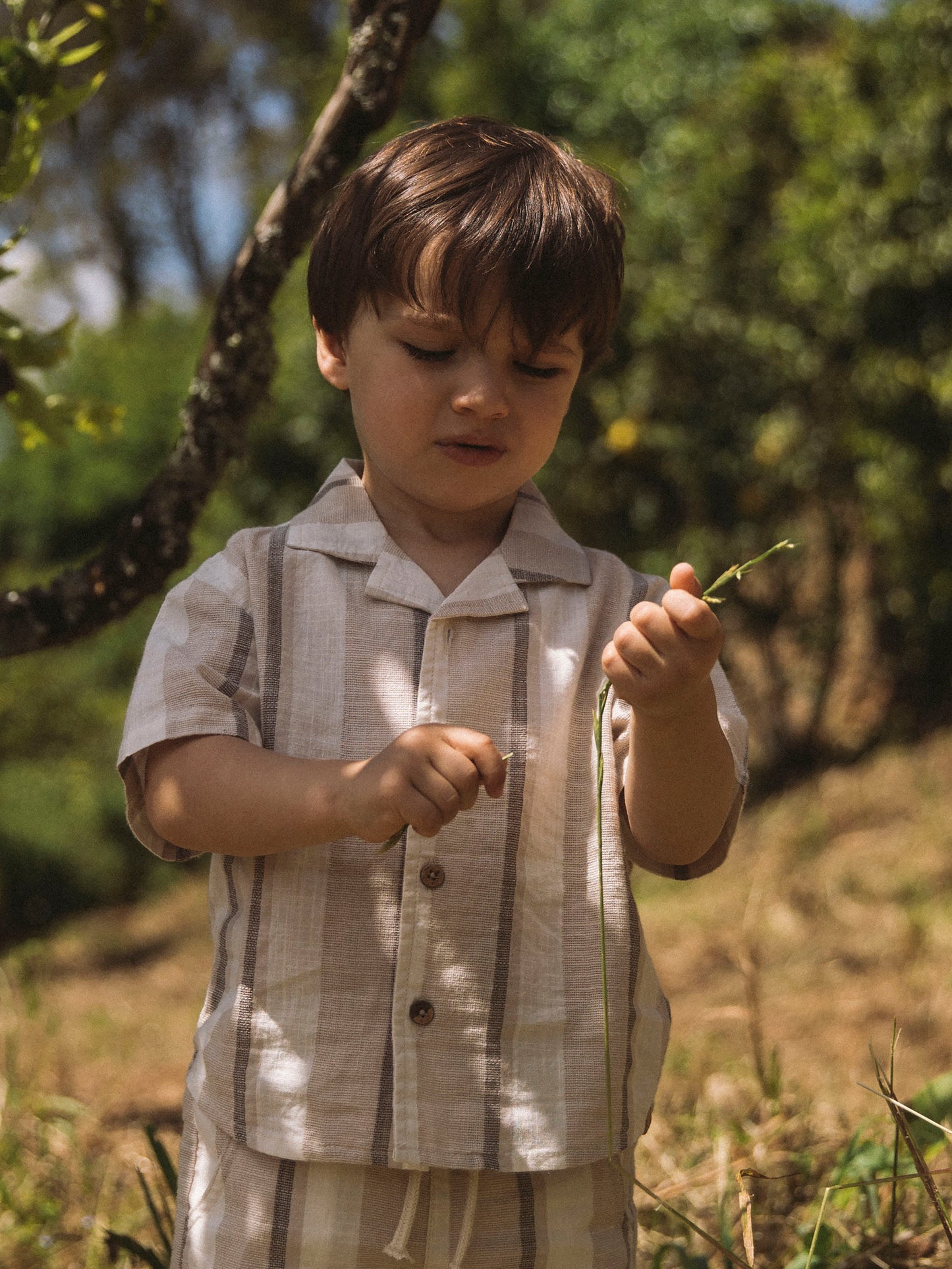 Lil Atelier MINI | Fibert Loose shirt - Coconut Milk