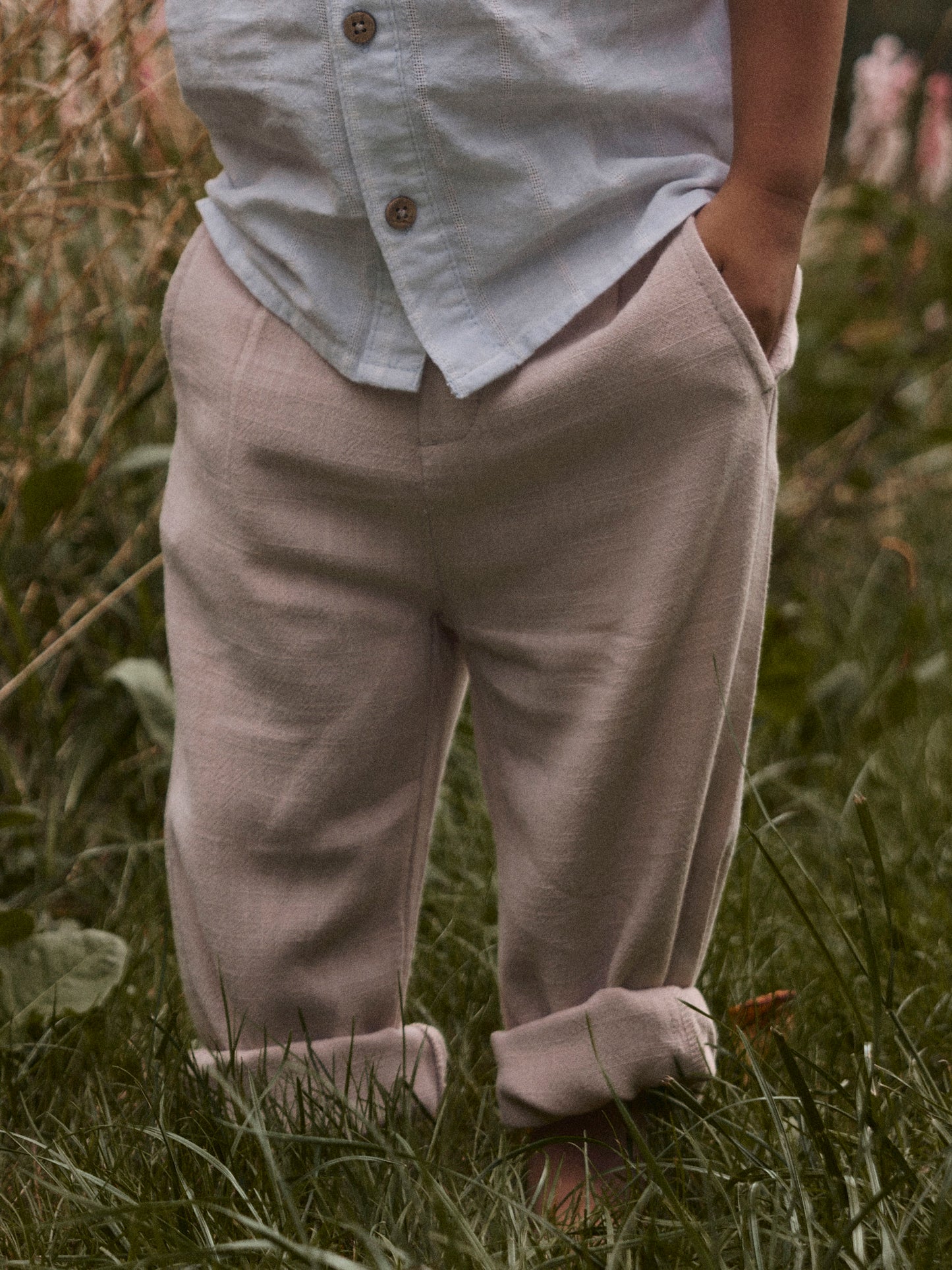 Lil Atelier Mini | Freddie Penbukse - Feather Gray