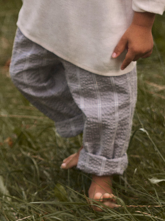 Lil Atelier MINI | Filipe Bomullsbukse - Ultimate Grey