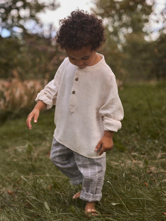 Lil Atelier MINI | Freddie Loose Shirt - Coconut Milk