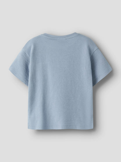 Lil Atelier MINI | Dias Loose Shirt - Dusty Blue