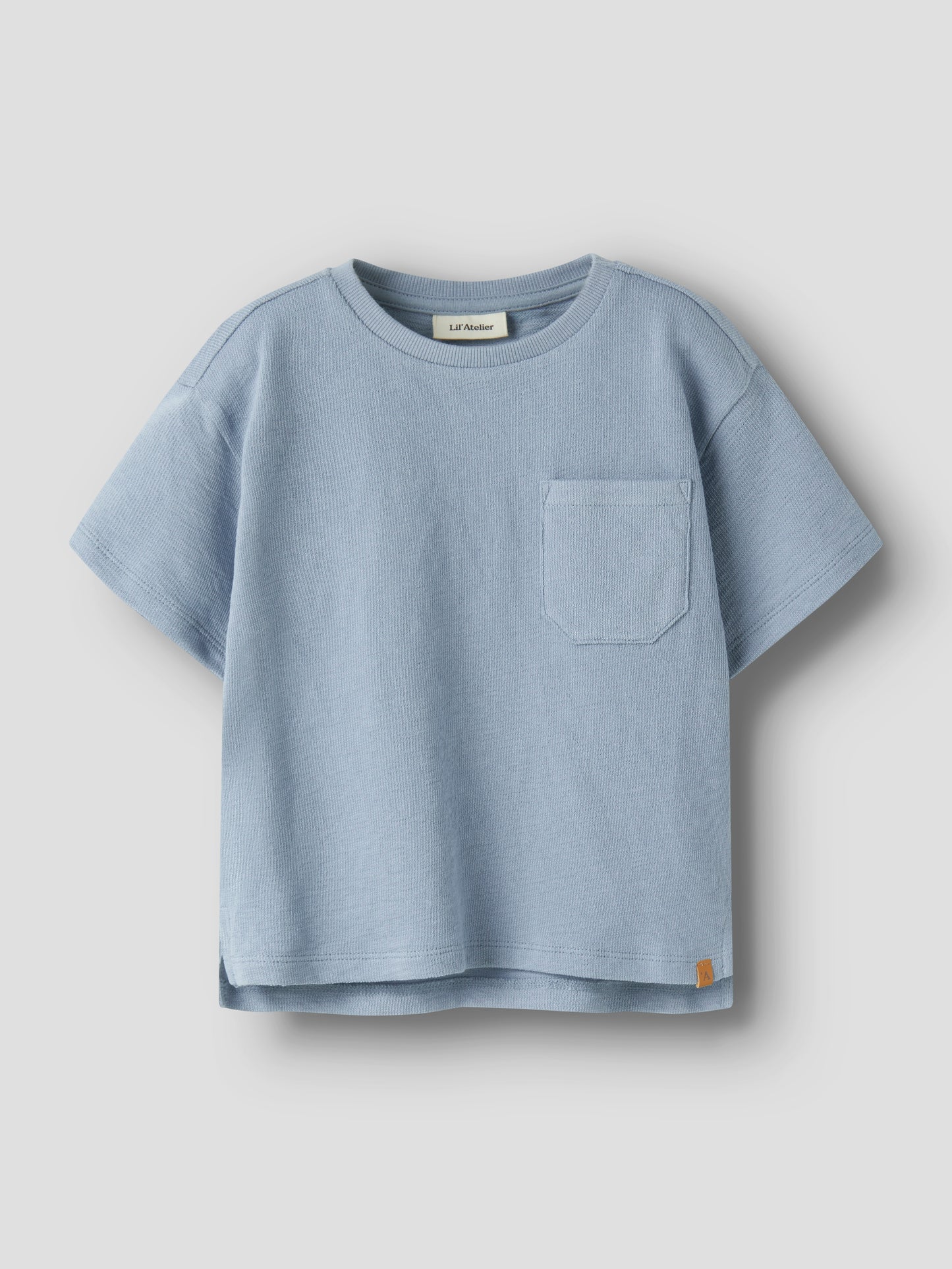 Lil Atelier MINI | Dias Loose Shirt - Dusty Blue