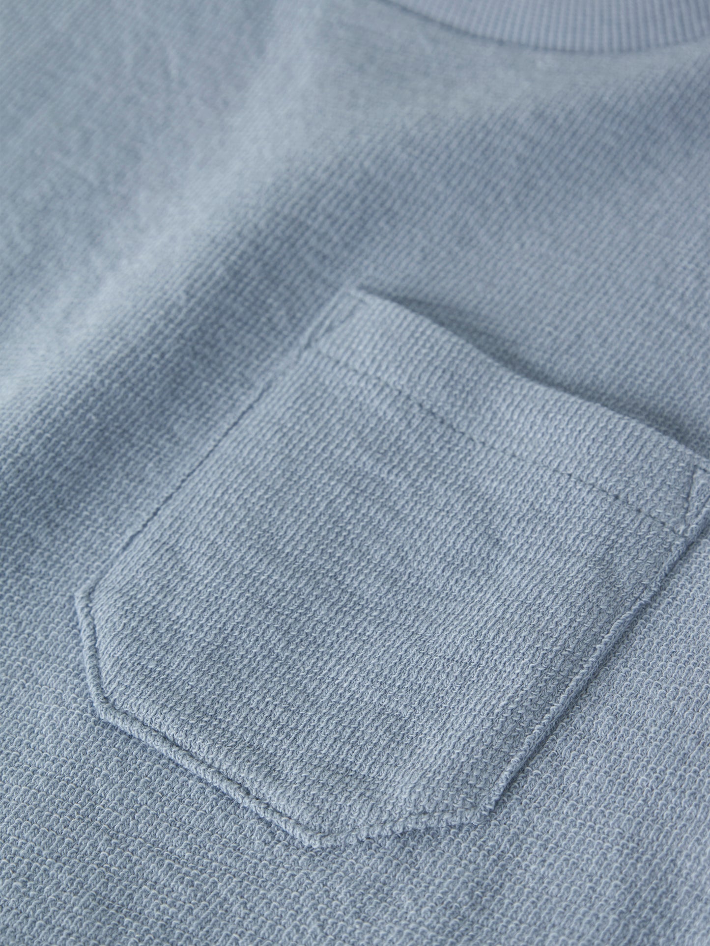 Lil Atelier MINI | Dias Loose Shirt - Dusty Blue