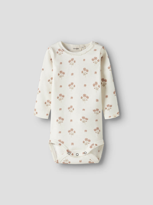 Lil Atelier BABY | Layo Slim Body - Coconut Milk FLOWER PINK