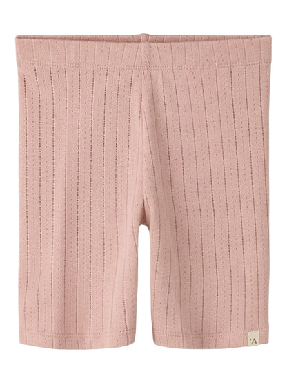 Lil Atelier MINI | Rachel Pointelle Sykkelshorts - Misty Rose