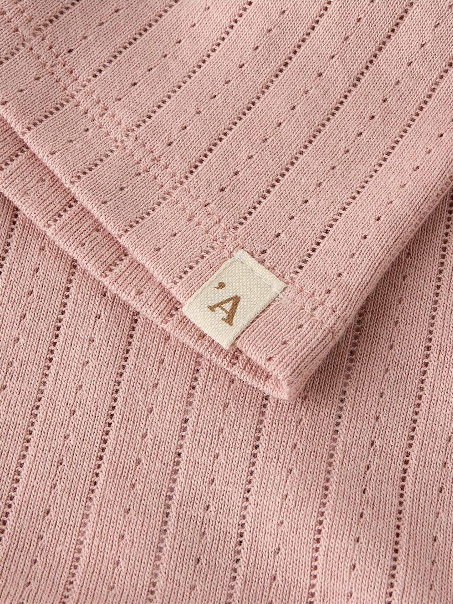 Lil Atelier MINI | Rachel Pointelle Sykkelshorts - Misty Rose