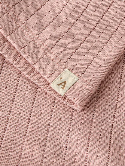 Lil Atelier MINI | Rachel Pointelle Sykkelshorts - Misty Rose