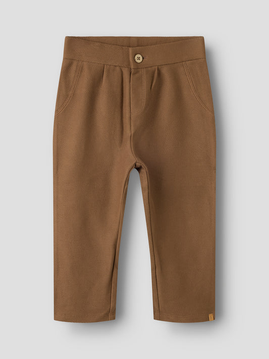 Lil Atelier Kaleo penbukse gutt i jersey – Partridge