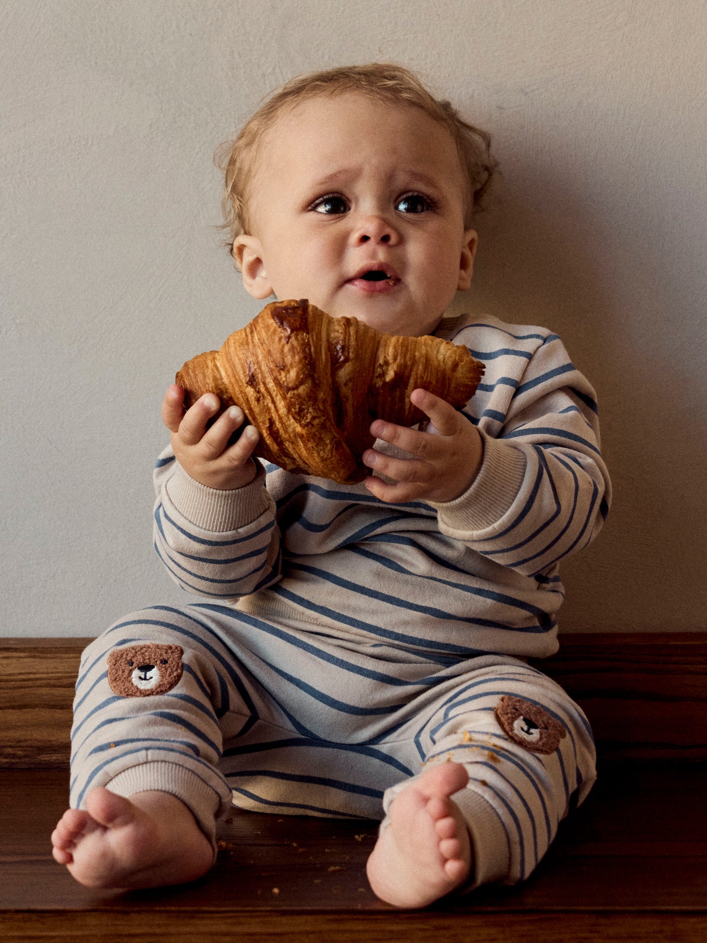 Name it baby | Daddel Sweat Genser - Chateau Gray Bamse