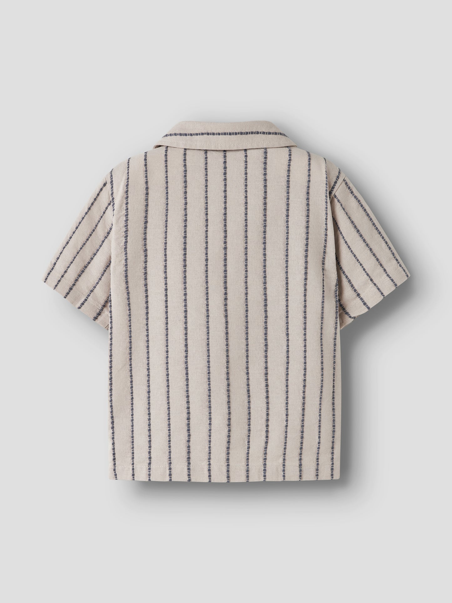 Name it MINI | Jax Reg Shirt - Chateau Gray stripe