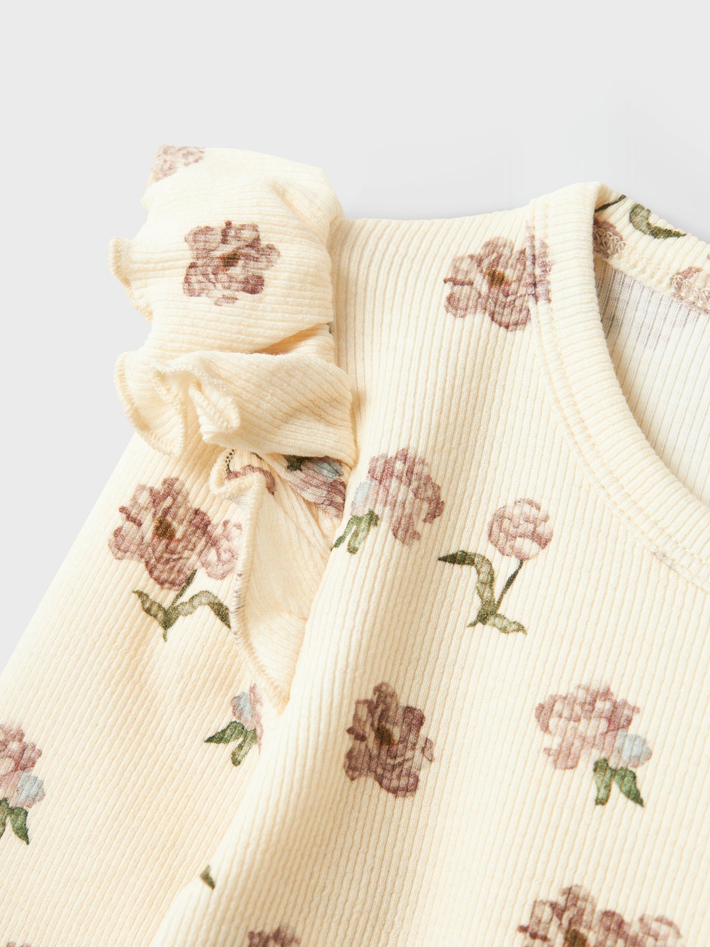 Lil Atelier Mini | Gavo Slim Genser - Turtledove Peony