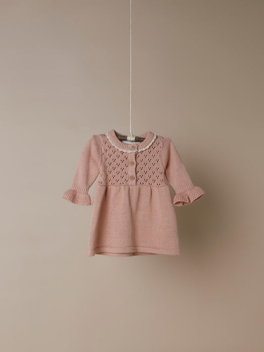 Lil Atelier Baby | Loro Knit Dress - Sirocco