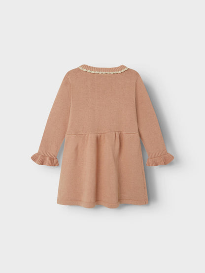 Lil Atelier Mini | Loro Knit Dress - Sirocco