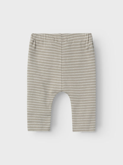 Lil Atelier Baby | Lajos Reg Bomullsbukse - Laurel Oak