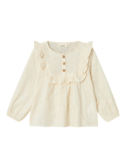 Lil Atelier Mini | Hody Loose Shirt - Turtledove