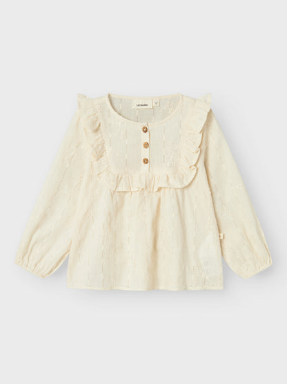 Lil Atelier Mini | Hody Loose Shirt - Turtledove