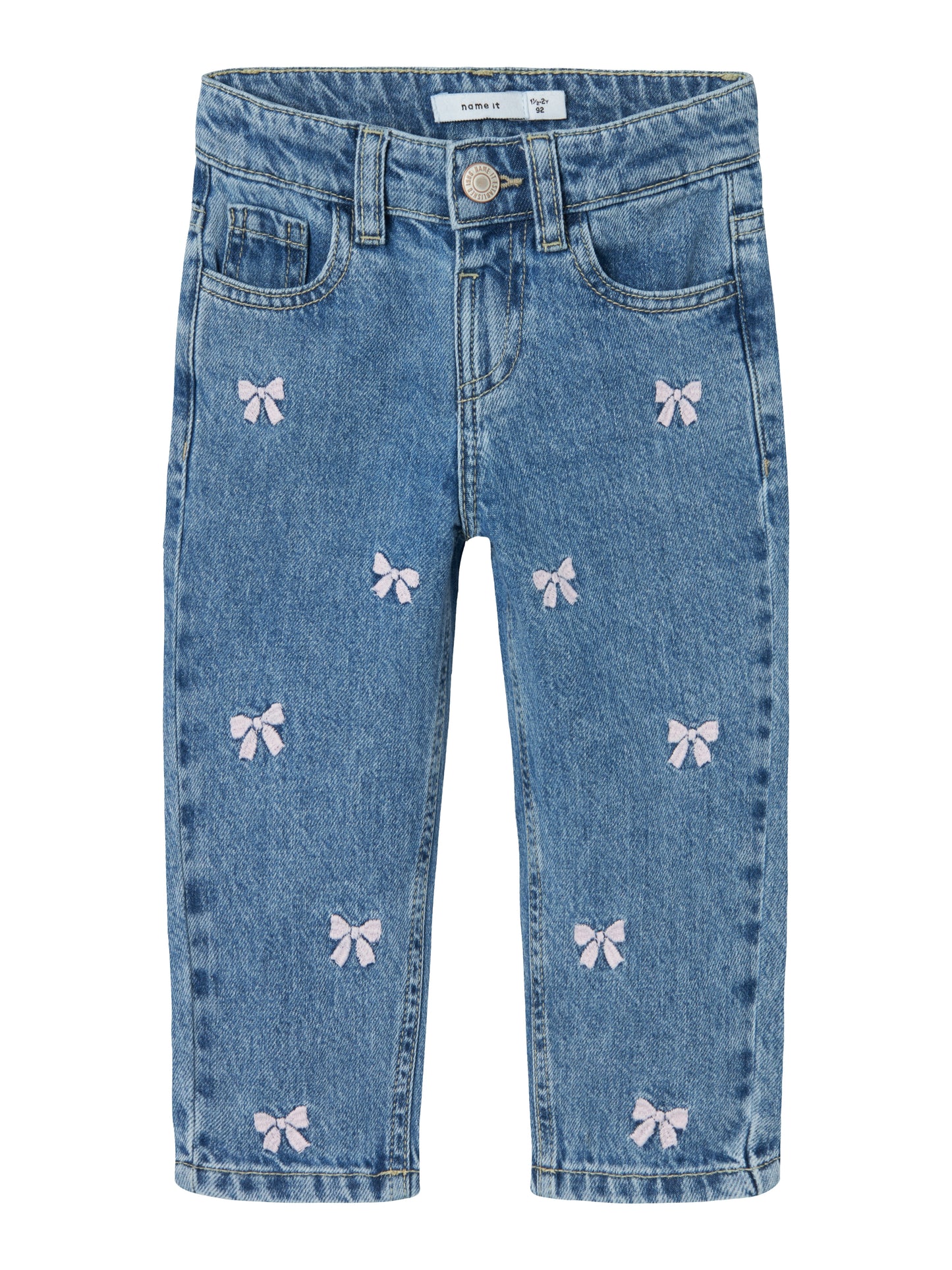 Name it MINI | Bella Mom Jeans - Medium Blue Denim